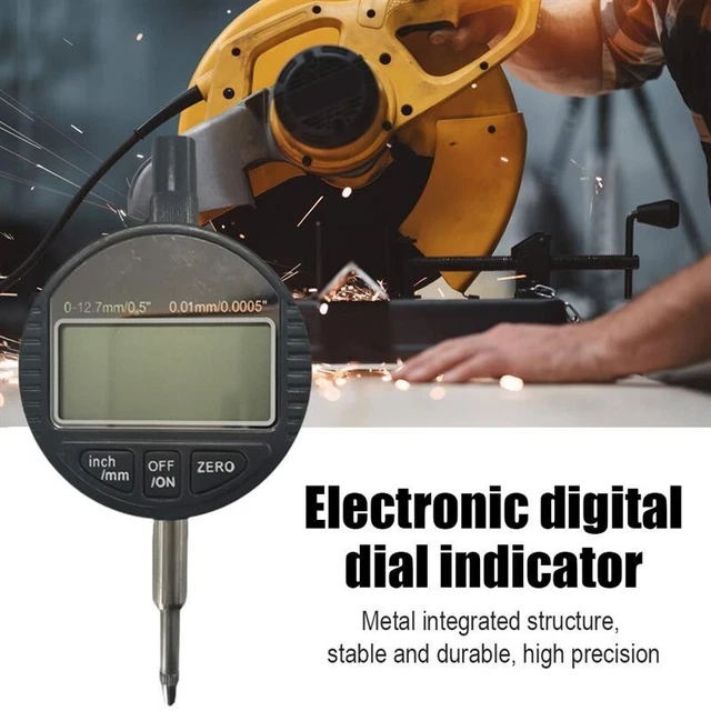 DIGITAL-DIAL TEST INDICATOR DTI Clock 0.01mm/.0005\\ Range 0-12.7mm/0 ...