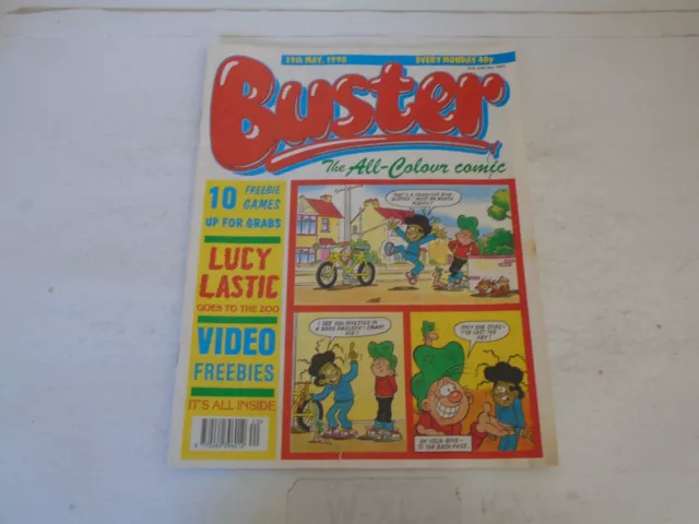 BUSTER Comic - Date 19/05/1990 - UK Paper Comic