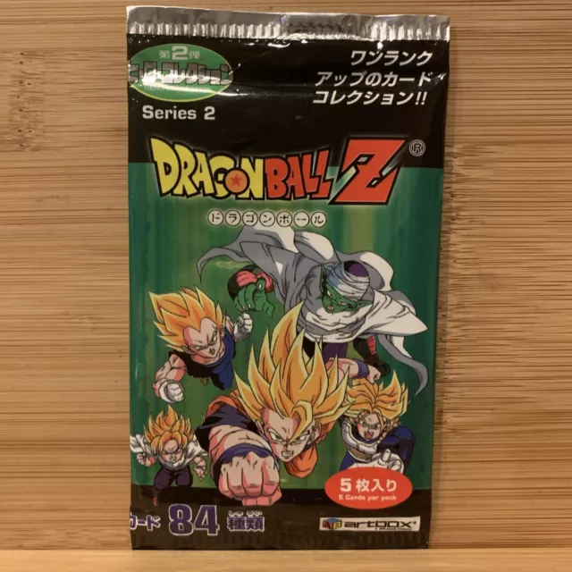 Artbox Dragonball z series 2 trading cards Japanese 5 card booster pack