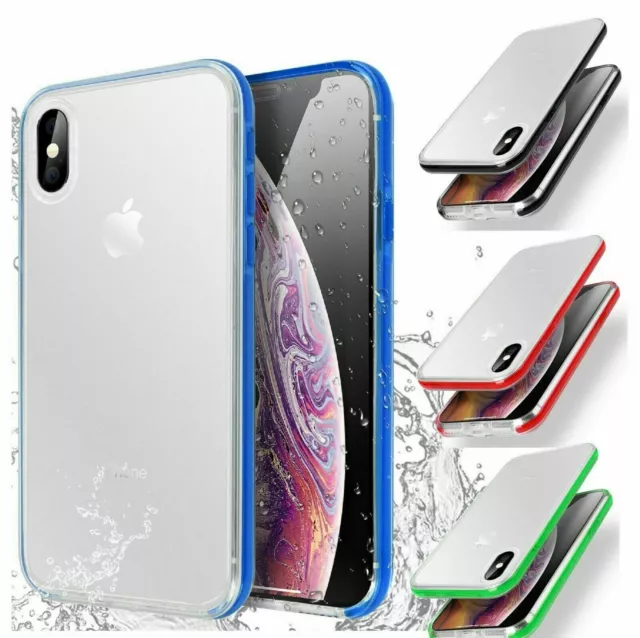 Waterproof Shockproof Hybrid TPU Phone Case Full Cover Fr iPhone X 7 6s 6 8 Plus