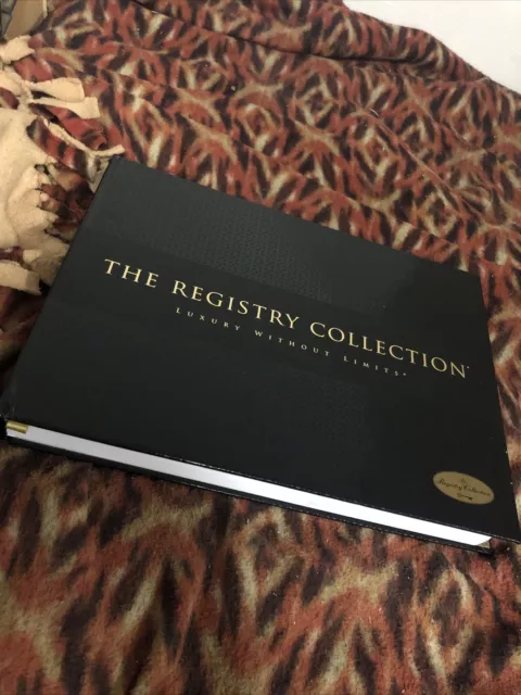 The Registry Collection Luxury  1st Ed Very Good Memeber Benefits Travel Exotic