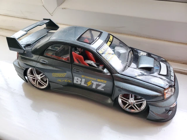 JADA KENTOYS EXTREME Tuner Subaru Impreza WRX STI met grey 1:24