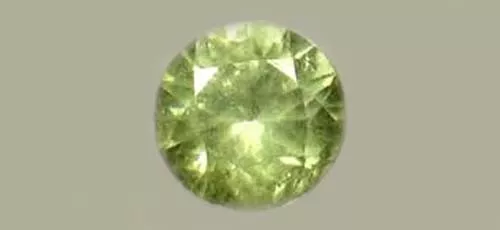 RARE 19thC Antique ¼ct Demantoid Gem of Ancient Anglo-Saxon Britannia Sutto Hoo