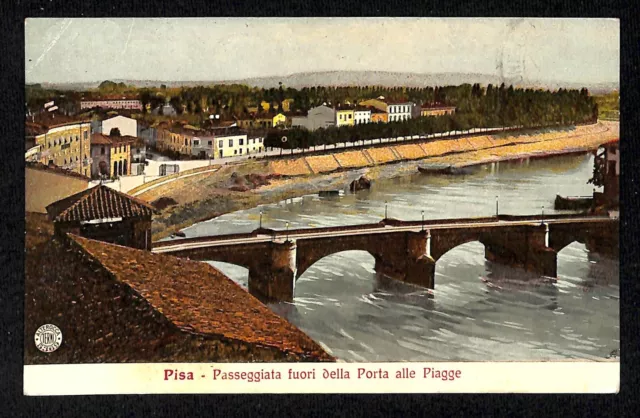 ad0001 - CARTOLINA D'EPOCA - Pisa Città - Porte alle Piagge