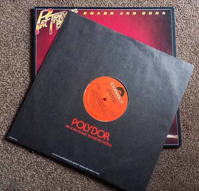 PAT TRAVERS... CRASH And Burn... Rock... Vinyl L.p. EUR 16,34 PicClick DE