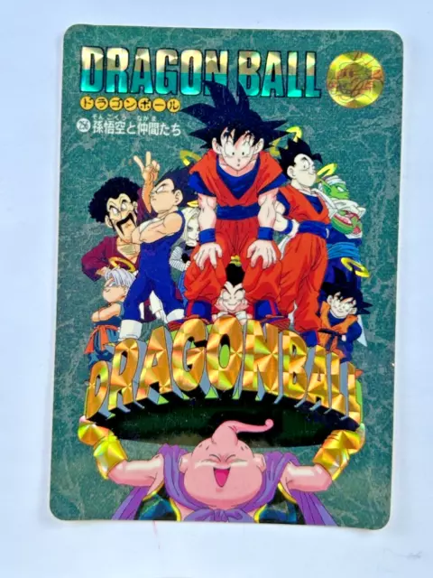 Dragon Ball Visual Adventure 256 Bandai Carddass Japanese Prism Rare Card PSA