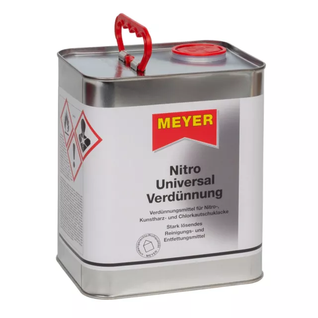 3 Liter MEYER Chemie Nitro Universal Verdünnung Nitroverdünnung Nitro-Verdünnung