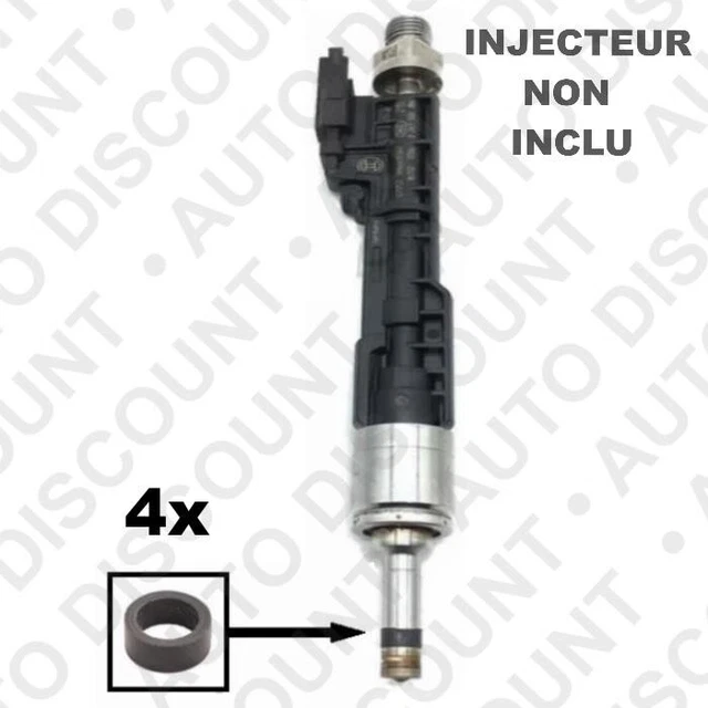 Lot De 6 Joints D'Injecteur Pour BMW N54 N63 S63 - Compatible 135 335 535 550 650 740 750 X6 M5 M6 - Réf. OE - 4
