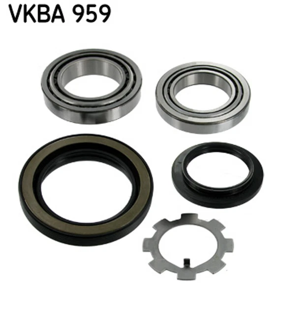 Set cuscinetti ruota SKF VKBA 959 per TRANSIT TOURNEO FORD Bus TAS TBL TES EAL EBL