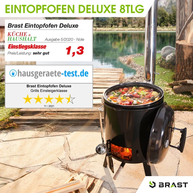 Eintopfofen Ofen Kugelgrill Grill Gulaschkanone Suppenkessel Hähnchenbräter