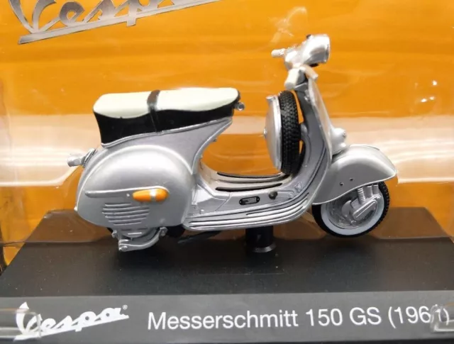 vespa MESSERSCHMITT 150 GS modellino vespa collezione scala 1:18 bike maisto 7H