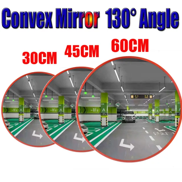 Miroir convexe routier surveillance 25cm 30cm signalisation sécurité voiture  magasin garage auto