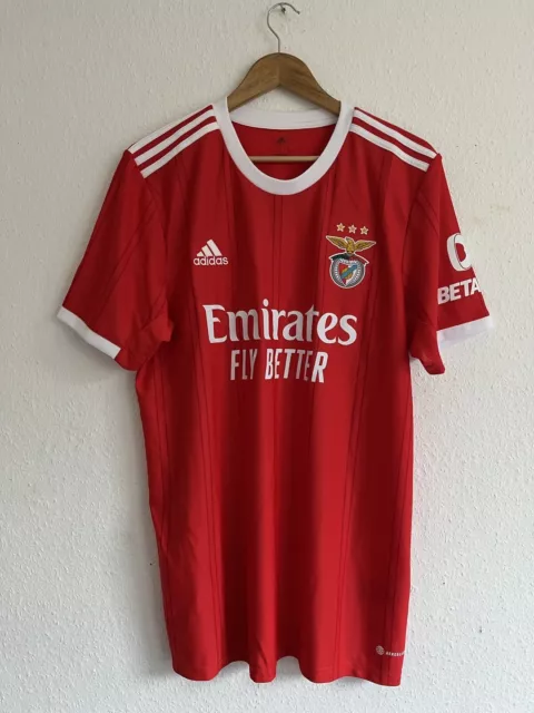 Adidas Benfica “Fly Emirates” 2022/23 Football Shirt (Jersey, Trikot)