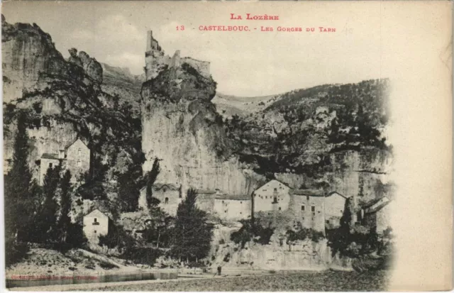 CPA AK Castelbouc Les Gorges du Tarn FRANCE (1172920)