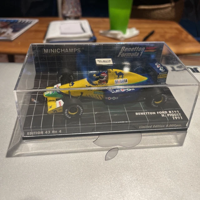F1 Benetton Ford B191b Martin J Brundle De 1992 1/18 Scale 100920120