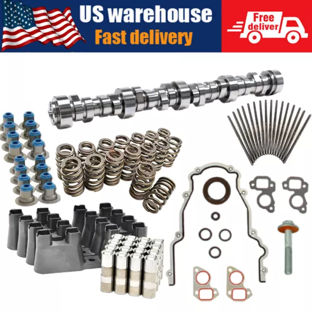 Sloppy Mechanics Stage 2 Camshaft Kit SS2 LS1 4.8 5.3 5.7 6.0 6.2 LS Cam LQ4/LM7