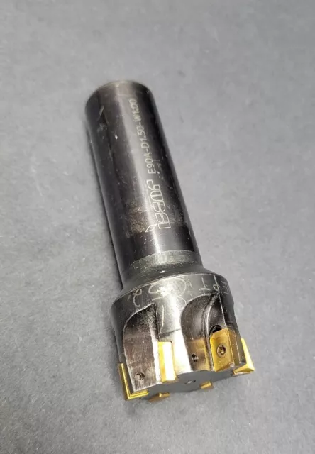 ISCAR 1½" Indexable End Mill Heli2000 1" Weldon Sh. APKT Insert Machinist Face