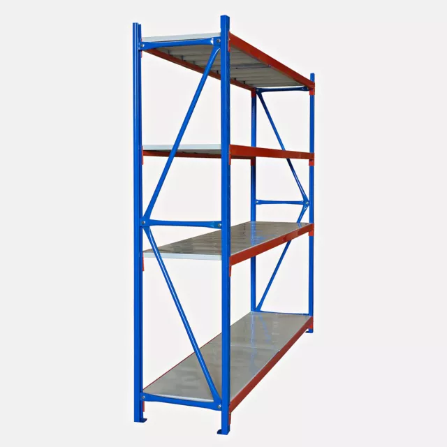 Metal Shelving 2000H x 2000W x 600D Bolted Set