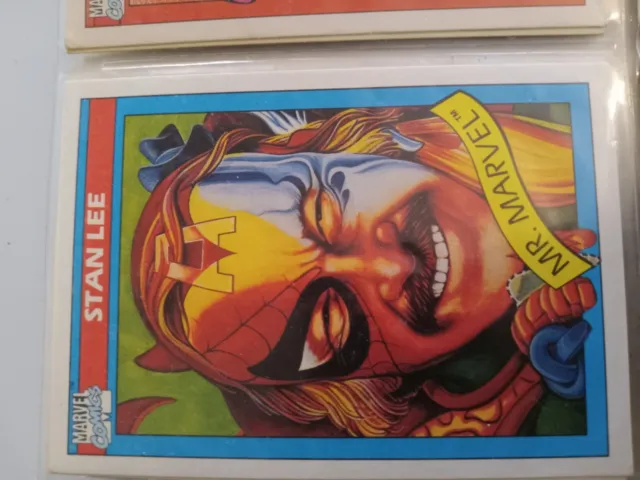 1990 Marvel Universe Stan Lee Mr Marvel  Comic Card + 280 Card COLLECTION!!