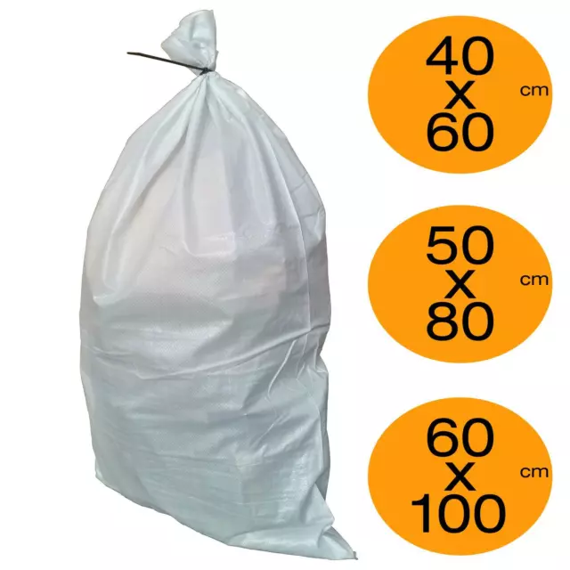 Rubble Sacks VARIATION Builders Bag Sack Tough Waste Woven PP Sandbags