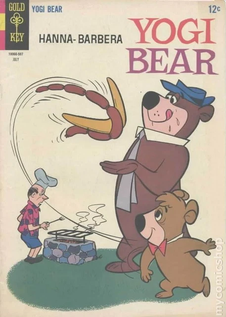 Yogi Bear #21 VG 4.0 1965 Stock Image Low Grade