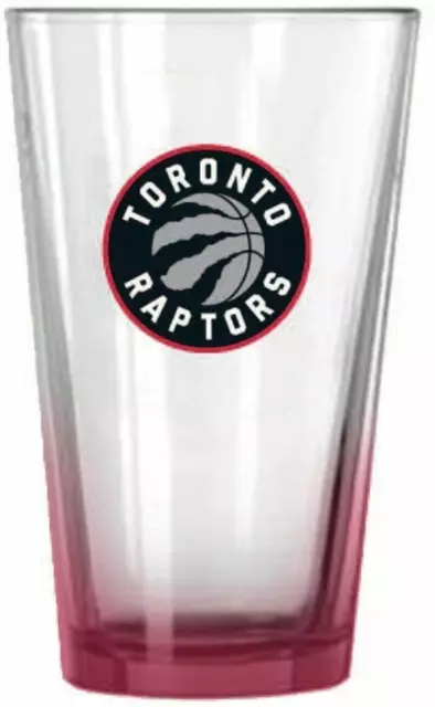 NBA Basketball Geschenkset (Größe Einheitsgröße) Toronto Raptors Pint Glas - Neu