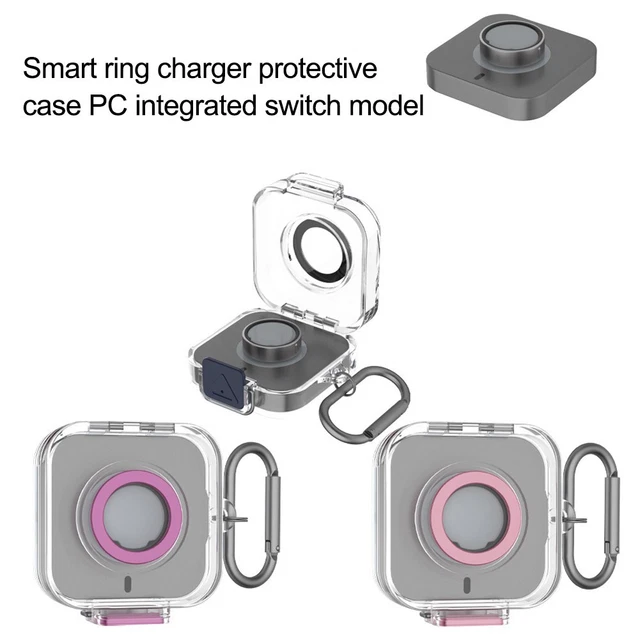Coque De Protection Pour Chargeur Oura Ring Gen3/Gen4 - Coque Dure PC