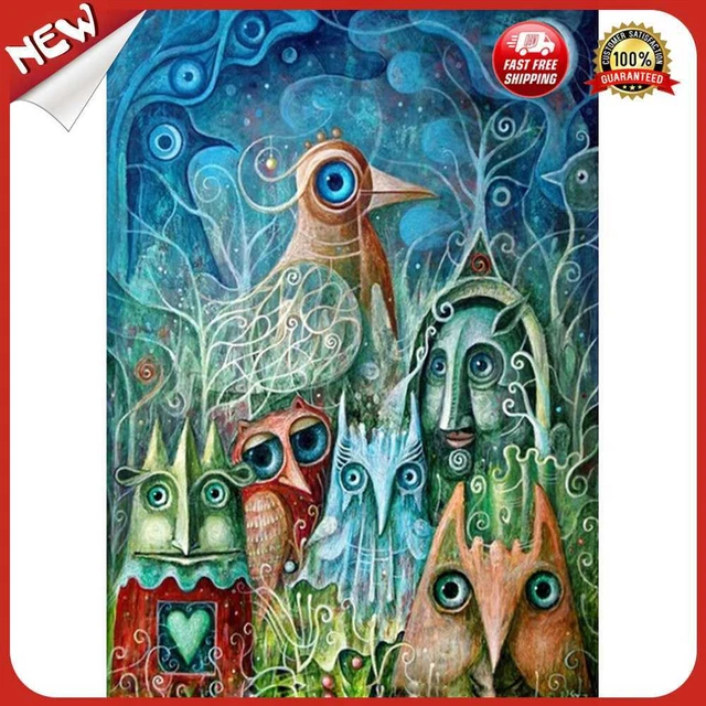 UK (DE2924) 5D Zum Selbermachen Vollbohrer Diamant Malerei Cartoon Kreuzstich Stickerei M