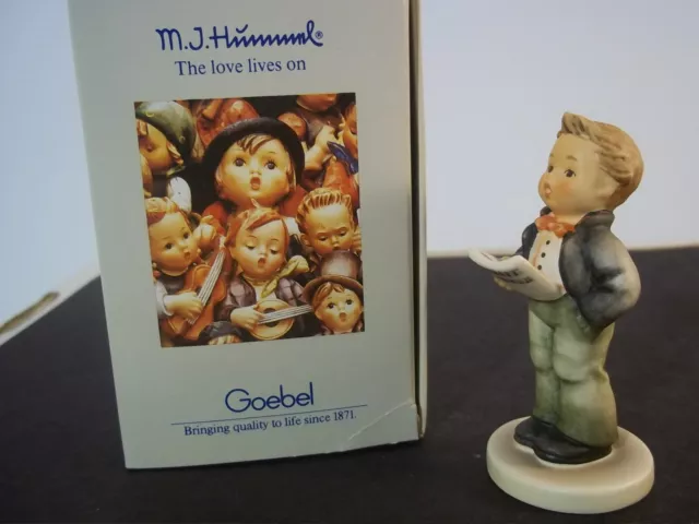 Hummel Goebel Figurine "Soloist" Hum 135/4/0 #407 NIB TMK6/3.25 in