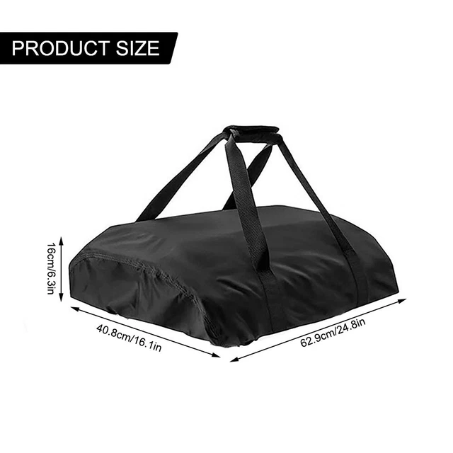 Housse de Four à Pizza, Housse de Protection imperméable 600D en Tissu Oxford résistant au Charbon de Bois, Four à Pain, Barbecue, fumoir