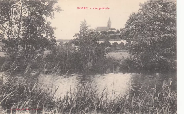 Carte postale ancienne MEURTHE-ET-MOSELLE MOYEN vue générale