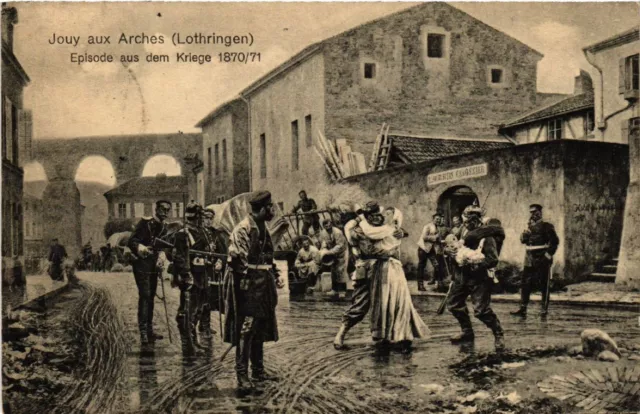 CPA AK JOUY-aux-ARCHES - Episode from the War 1870/71 (393383)