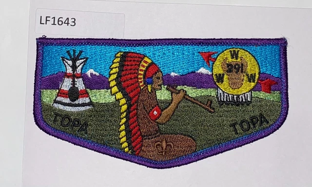 Boy Scout OA Lodge 291 Topa Topa Flap