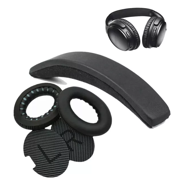 Replacement Ear Pads Soft Cushions for Bose Quiet Comfort 35 QC35 II/I 25 15 AE2 3