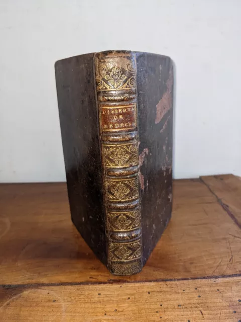 livre ancien-Pierre Desault-Dissertations de médecine  Tome3-1736