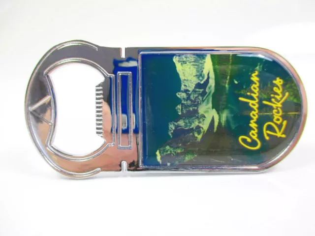 Rocky Mountains Canada Flaschenöffner Magnet Bottle opener Kanada Souvenir (395)