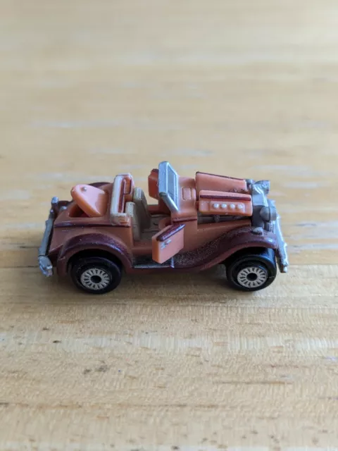 1989 Galoob Micro Machines Deluxe 1931 Packard Super 8 Brown Tan