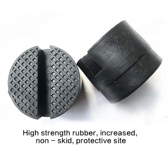 Protective Washers Pad Frame Auto Rubber Slotted Rails Hydraulic Floor Jack