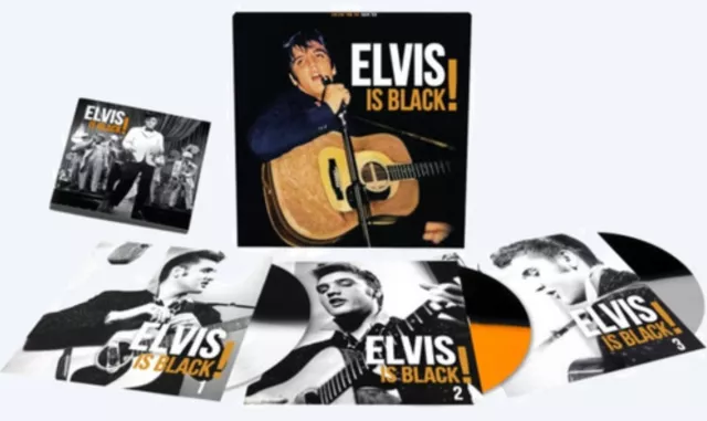 Elvis Is Black! 3 LP Vinyl coloured Record Set- RSDay 2023 - Elvis Presley - New