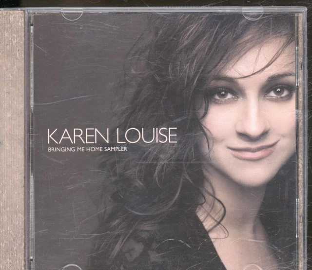 KAREN LOUISE BRINGING Me Home CD Europe Starfisch promo sampler CD EUR