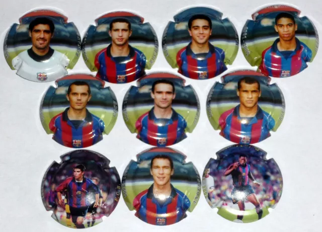 Capsule de CAVA !!!!  FCB   BARCELONA  , Saison 2001/2002