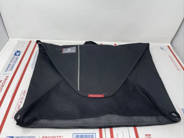 Eagle Creek Pack -it System Original Garment Folder Sz 18”x 13” Black Pre-Owned