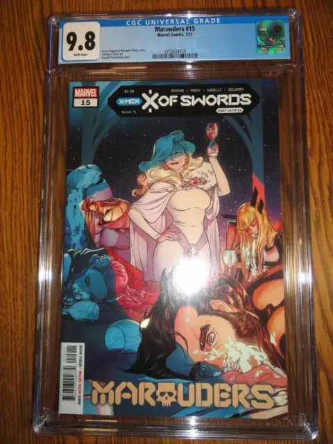 Marauders #15 Dauterman Emma Frost A Cover CGC 9.8 NM/M 1st Print X-men Marvel