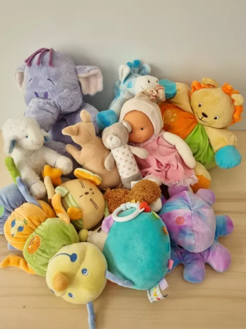 lot doudous peluches w