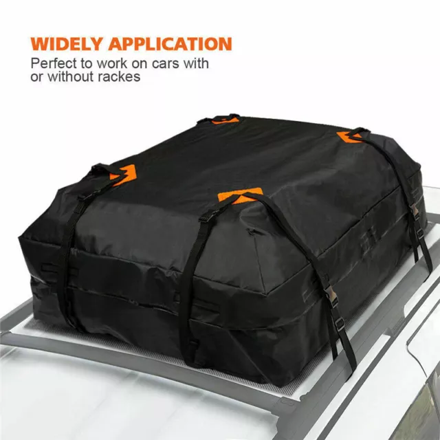 425L Car Cargo Travel Rain Proof Roof Top Bag Storage Carrier Box Waterproof