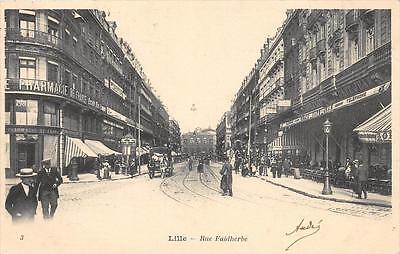 Cpa 59 Lille La Rue Faidherbe