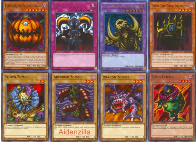 Yugioh Bonz Theme Deck - Castle of Dark Illusions Pumpking the King of Ghosts