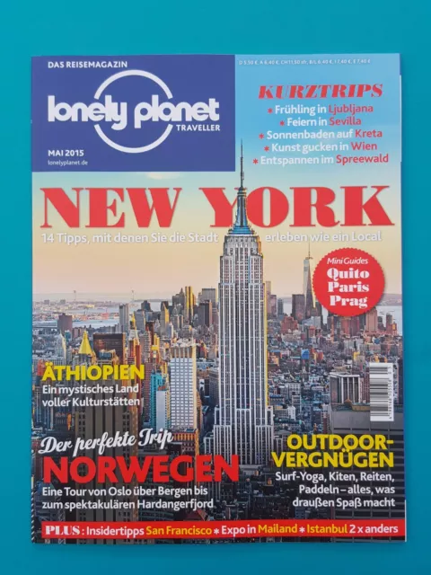 Lonely Planet Traveller Das Reisemagazin Mai 2015  ungelesen abs.TOP