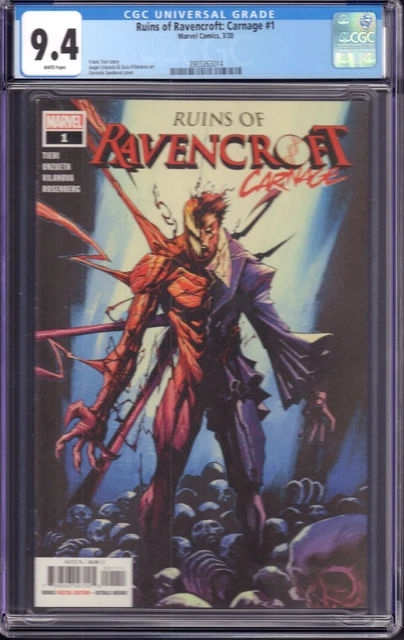 Ruins of Ravencroft: Carnage #1 (Marvel Comics, 2020) CGC 9.4