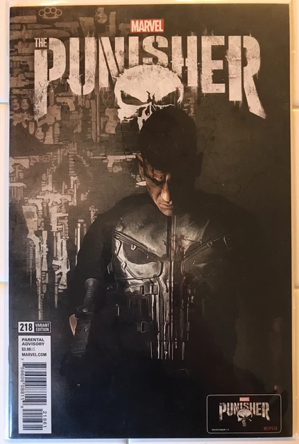 The Punisher Vol 11 #218 Bernthal Netflix Variant VF/NM 1st Print Marvel 2018